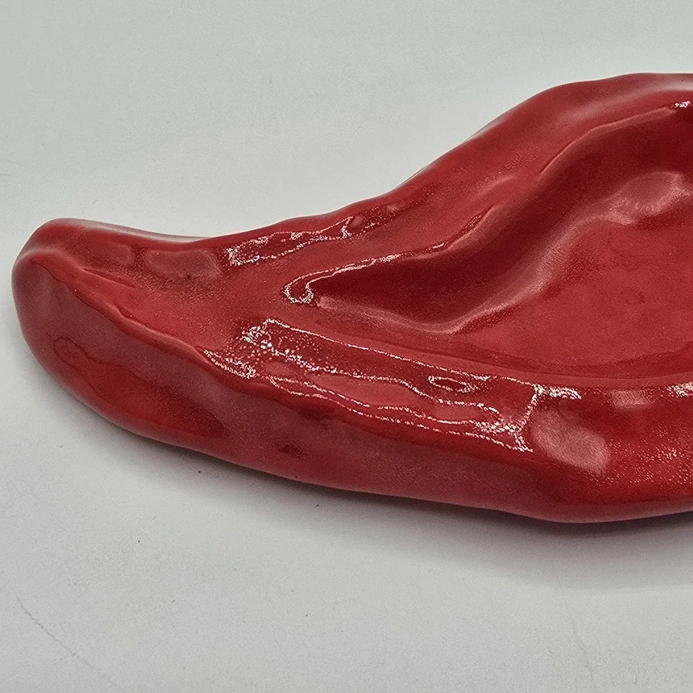 CHILI PEPPER‎ CERAMIC SPOON REST